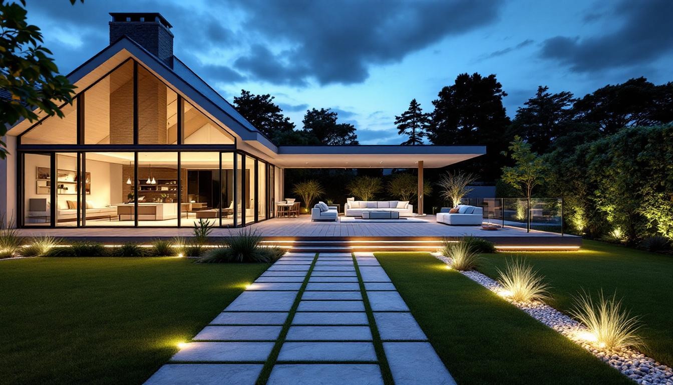 Außenraum sinnvoll vernetzen: Architektonische Verbindung von Haus und Garten