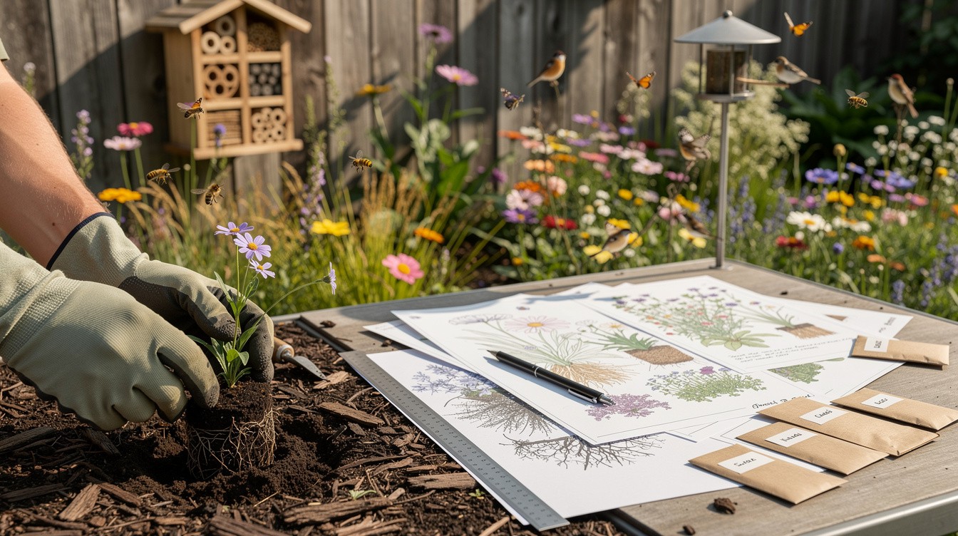 Biodiversität Förderung Garten Planung: Strategien Für Vielfältige Außenräume