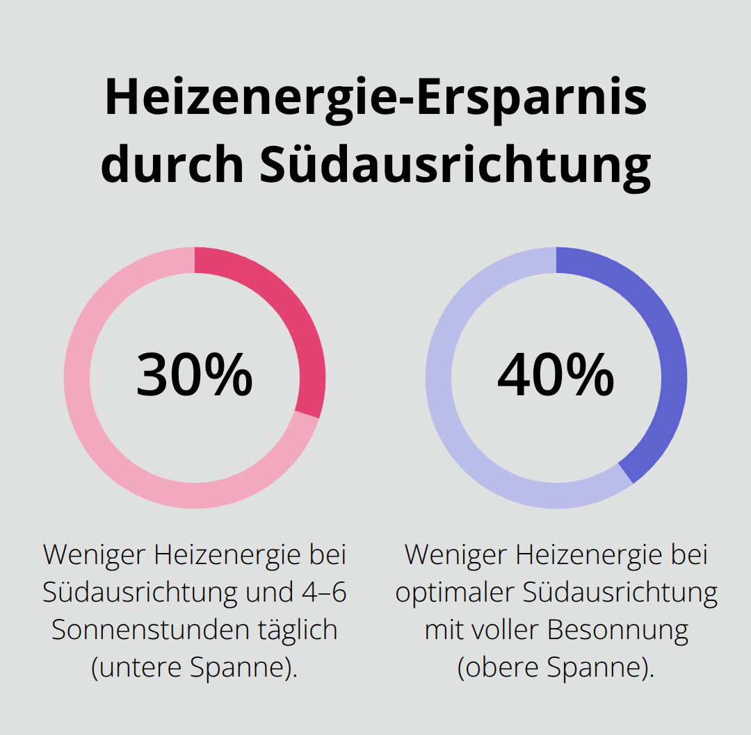 Prozentuale Heizenergie-Ersparnis eines Pools bei Südausrichtung und direkter Sonneneinstrahlung - Exklusive Poolanlagen Planung