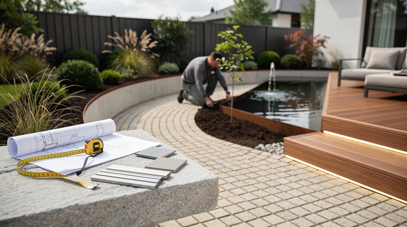 Gartenarchitektur Privater Garten Realisierung: Von Der Idee Zur Perfekten Außenanlage