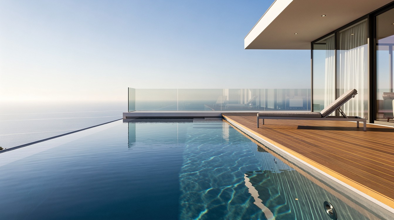 Infinity Pool Gestaltung Privathaus: Eleganz Im Privaten Außenraum
