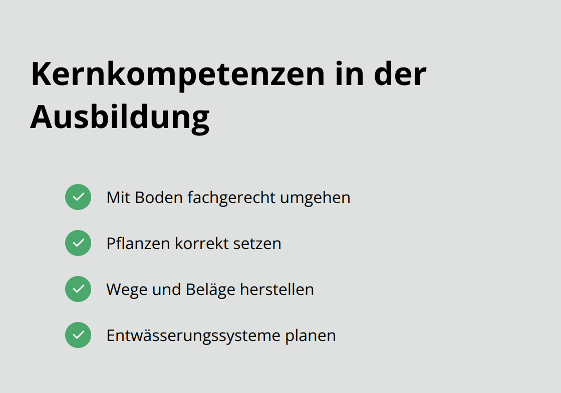 Wichtige praktische Fähigkeiten von Landschaftsgärtnern