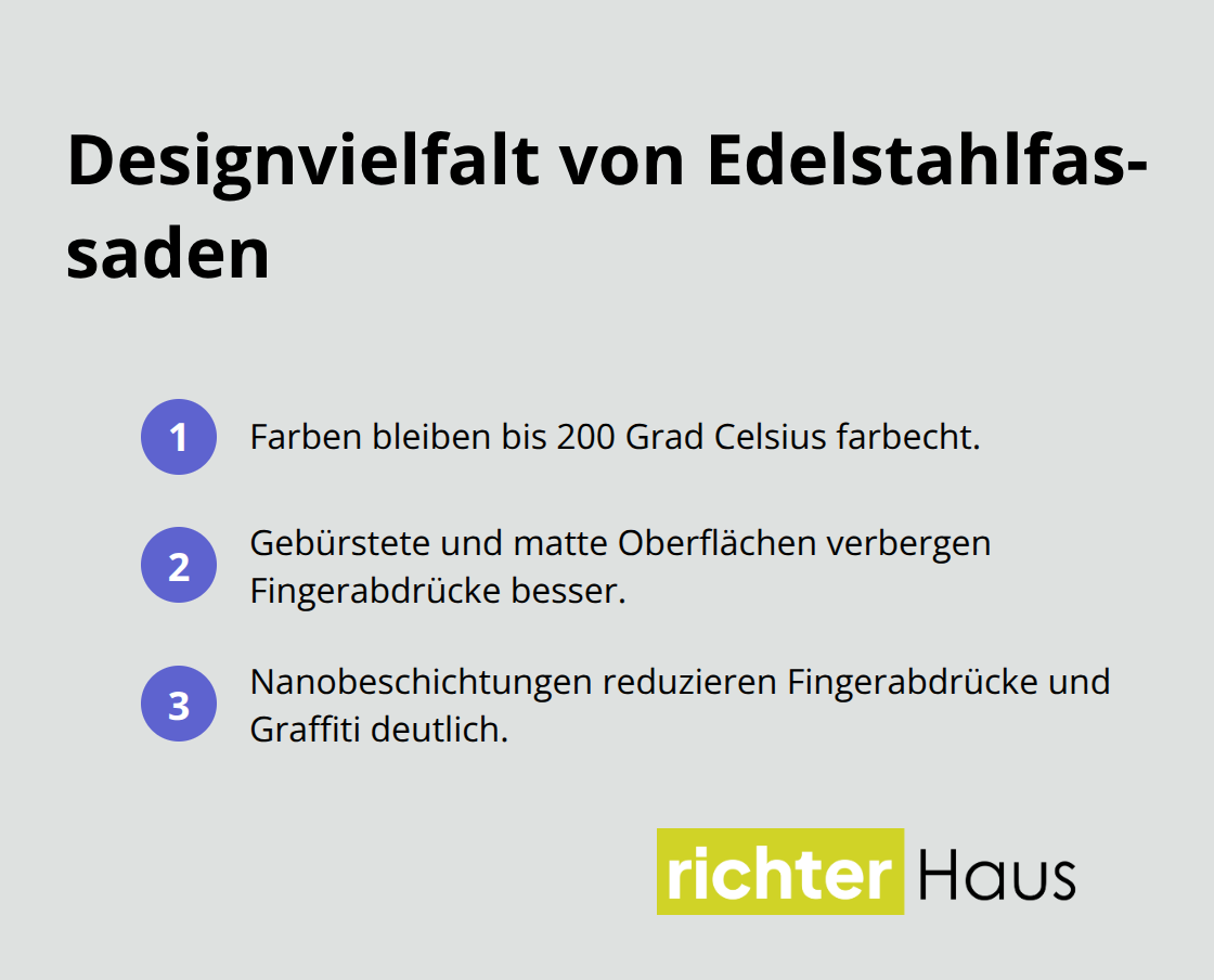 Kernpunkte zur Designfreiheit und Haltbarkeit von Edelstahlfassaden - Metallfassaden Rostfrei Qualität