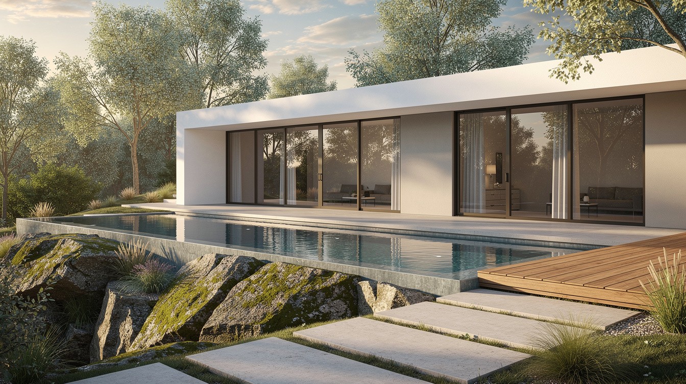 Exklusive Poolanlagen die Architektur und Natur vereinen