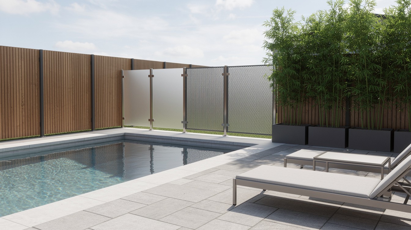 Poolanlage Sichtschutz Design Ideen: Sichtschutz Konzepte Für Poolanlagen