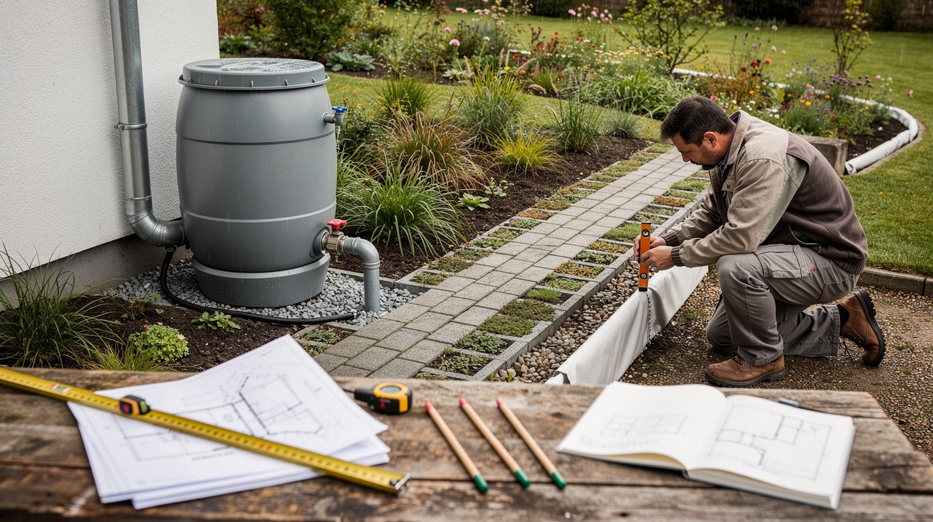 Regenwassertechnik Gartenplanung Konzepte: Effiziente Wasserführung Für Ganzheitliche Planung