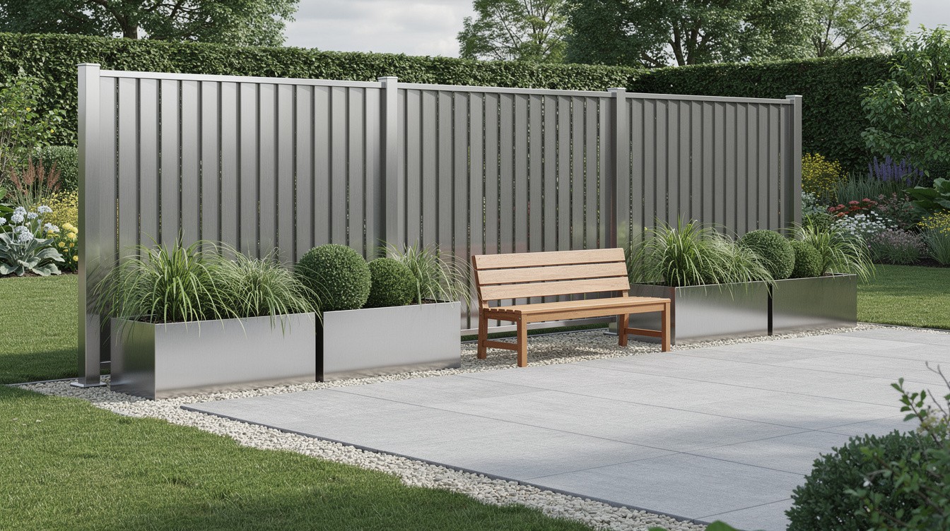 Sichtschutz Edelstahl Gartenanlage: Stilvoller Schutz Und Zeitloses Design
