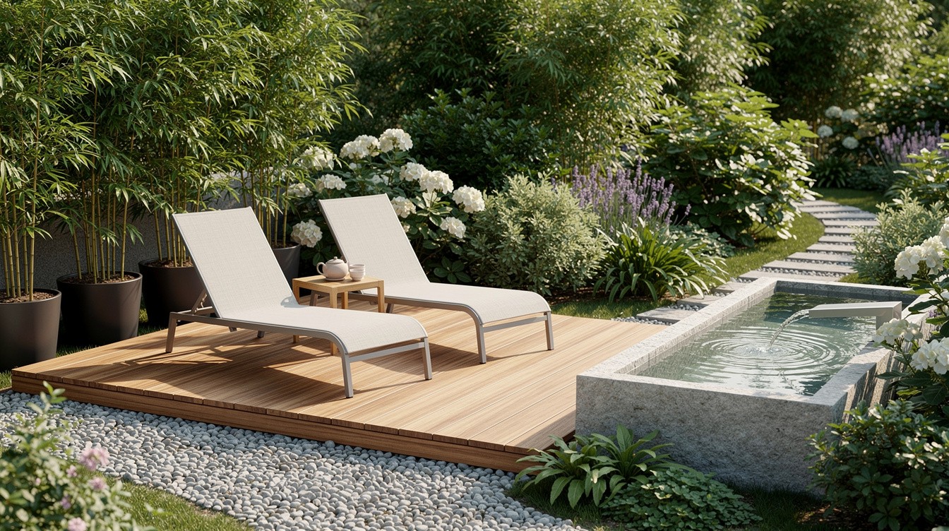 Wellness Zone Gartenkonzept Ideen: Harmonie und Entspannung im Grünen