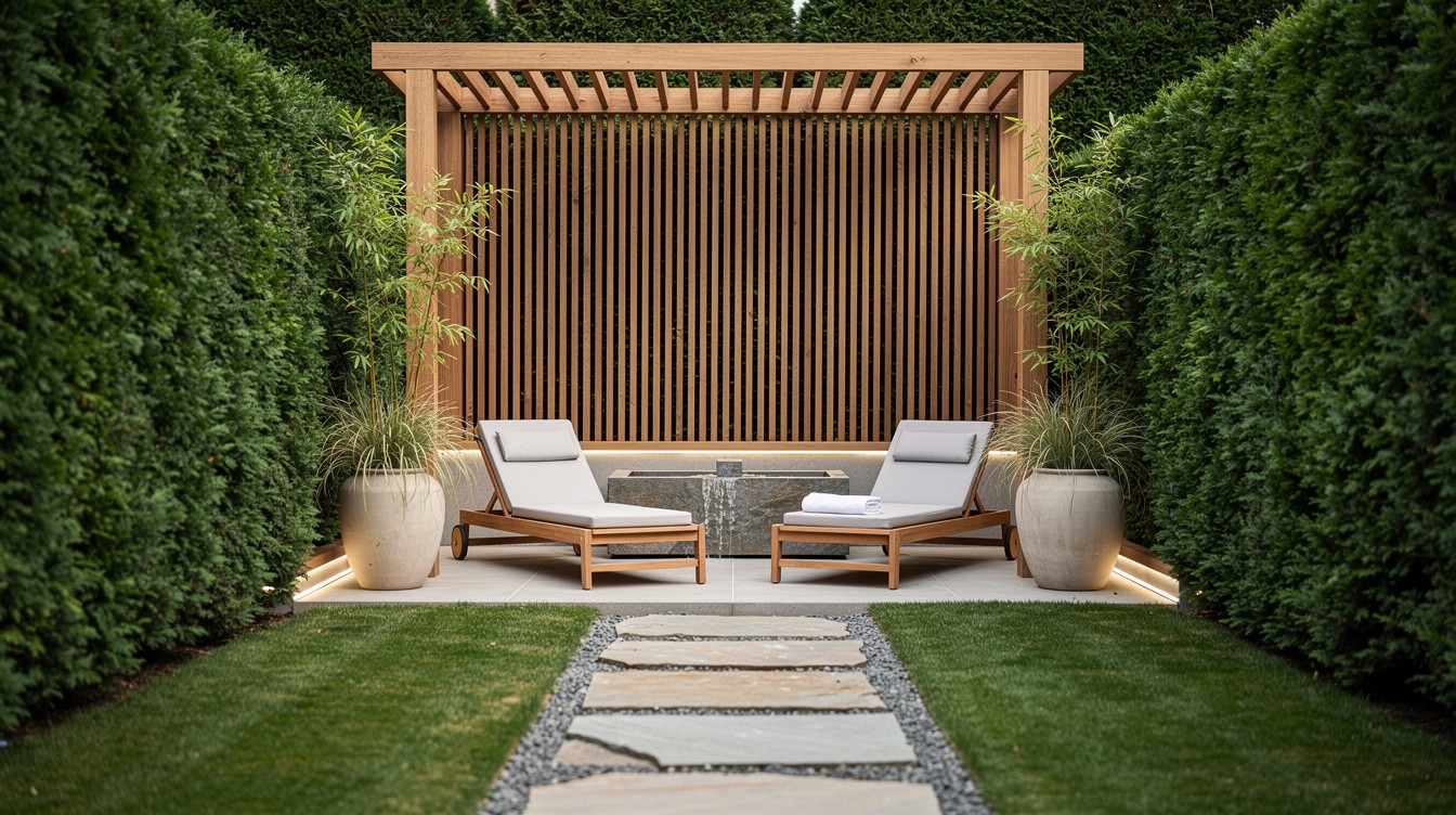Wellness Zone Gartenplanung Privatsphäre: Ruhebereiche Für Privates Wohlfühlen
